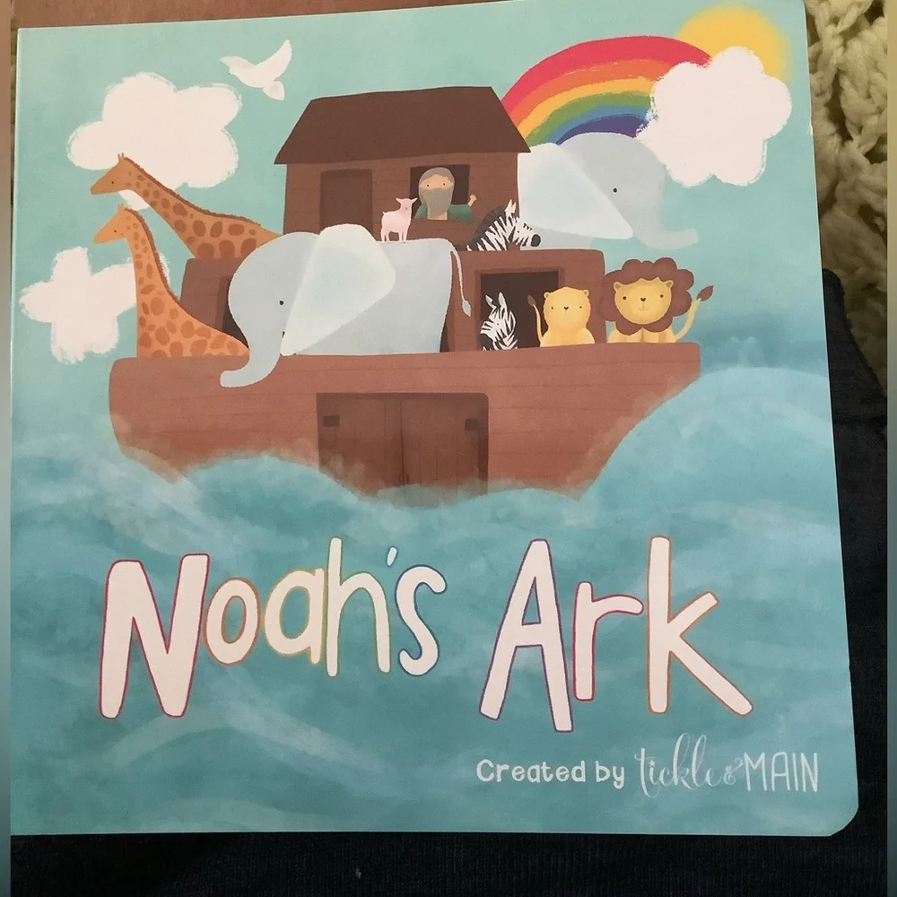 Noah’s Ark Storybook & Socks Gift Set for Infants 0-12🇺🇸